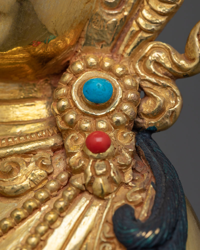 Vajrasattva Tibetan Dorje Sempa Figurine | Protector of Purity and Enlightenment