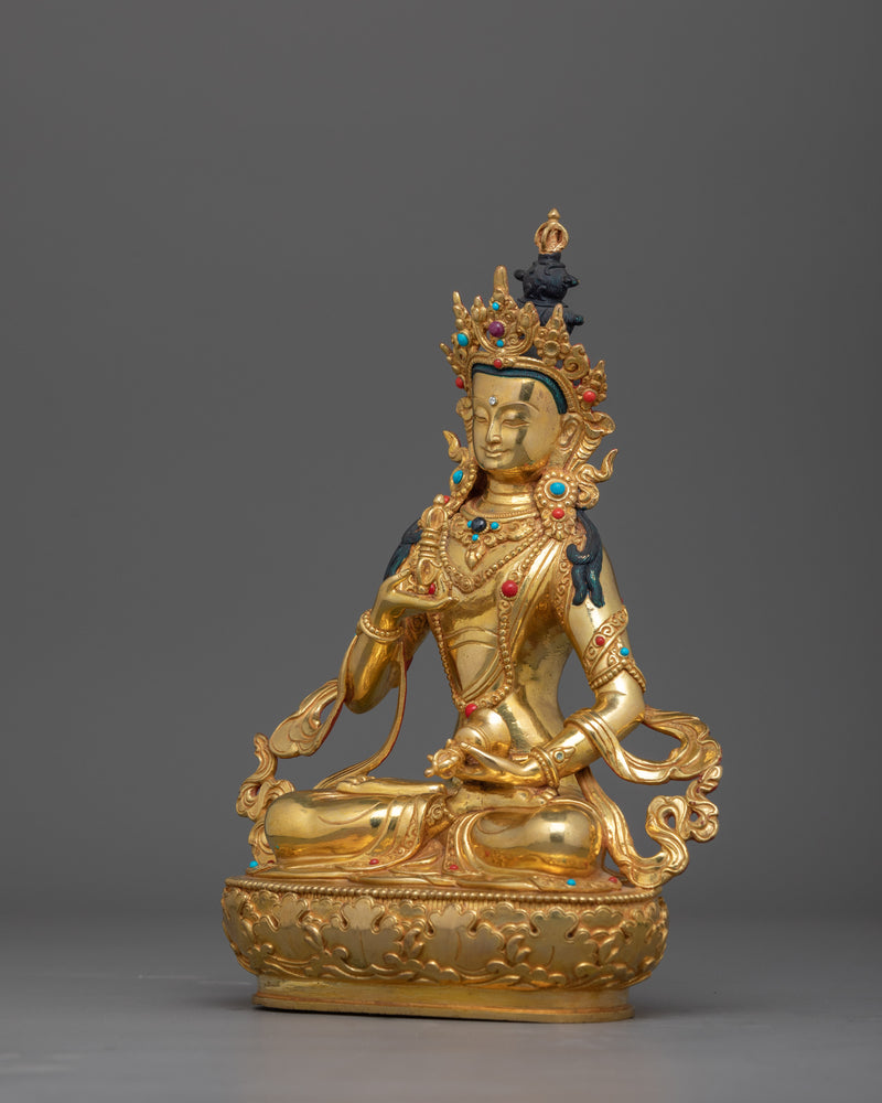 Vajrasattva Tibetan Dorje Sempa Figurine | Protector of Purity and Enlightenment