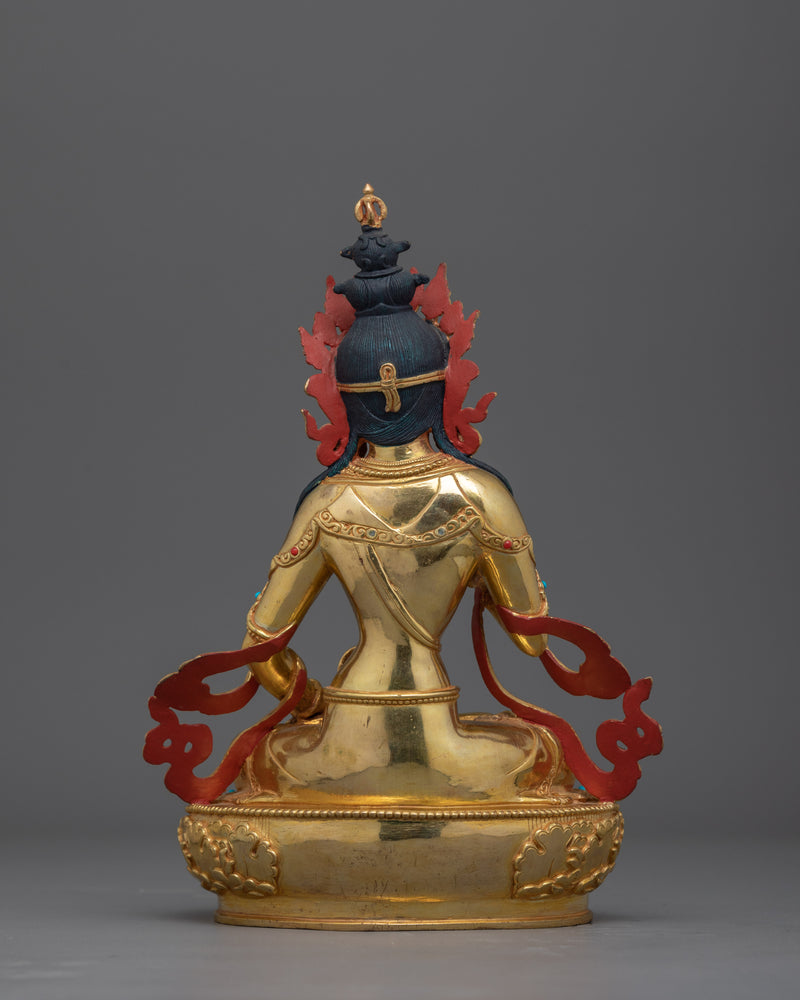 Vajrasattva Tibetan Dorje Sempa Figurine | Protector of Purity and Enlightenment