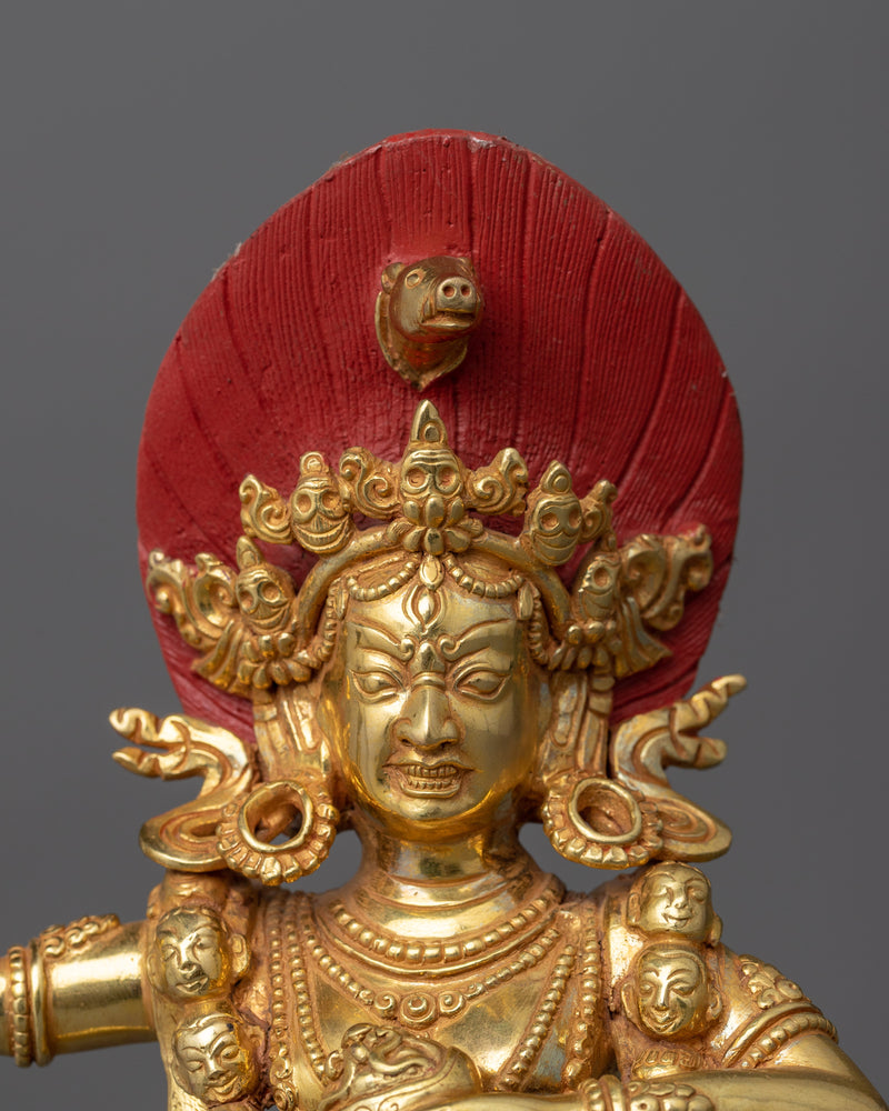 Dorje Phagmo Divine Goddess Female Protector Deity | Fierce Guardian of Spiritual Purification