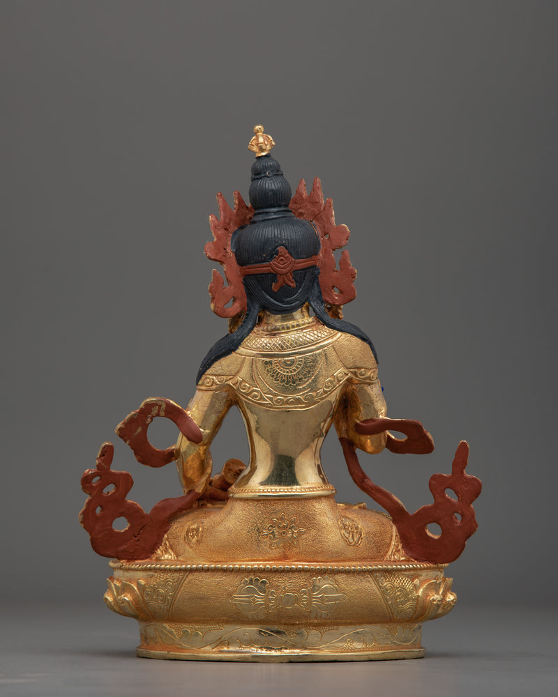 Tantric Buddhism Vajrasattva Buddhist Deity Statue | Enlightened Thunderbolt being