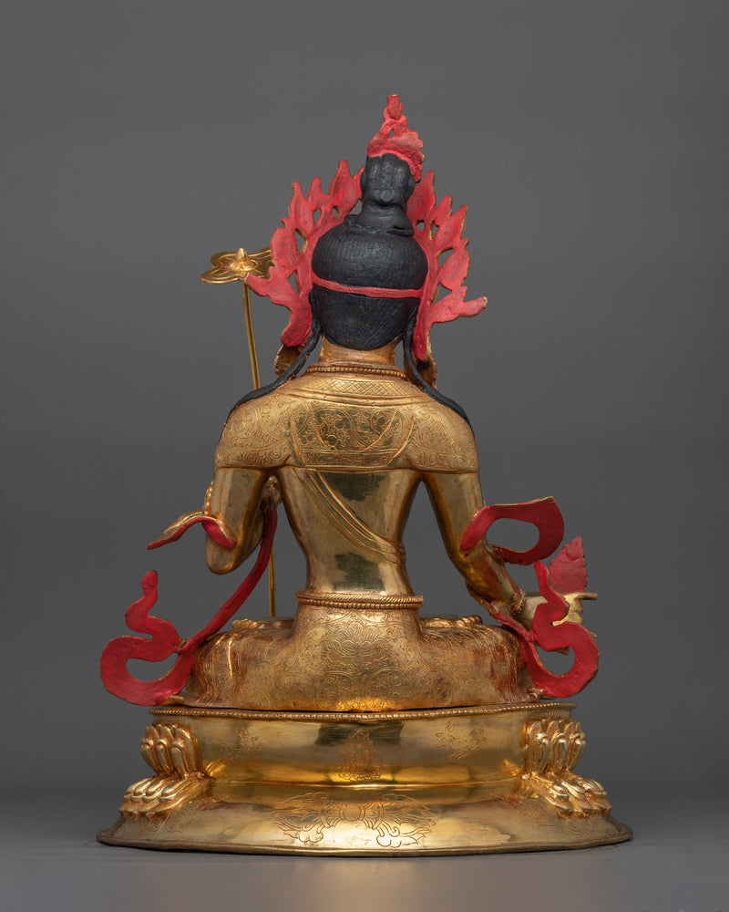 The White Umbrella Goddess Dukar Bodhisattva | Goddess Sitatapatra Sculpture