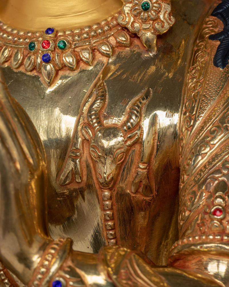 1000 Armed Chenresig Golden Statue | Bodhisattva Deity of Compassion Avalokiteshvara