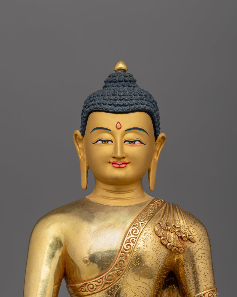 Tibetan Shakyamuni Buddha Zen Statue | Path to Inner Peace and Enlightenment