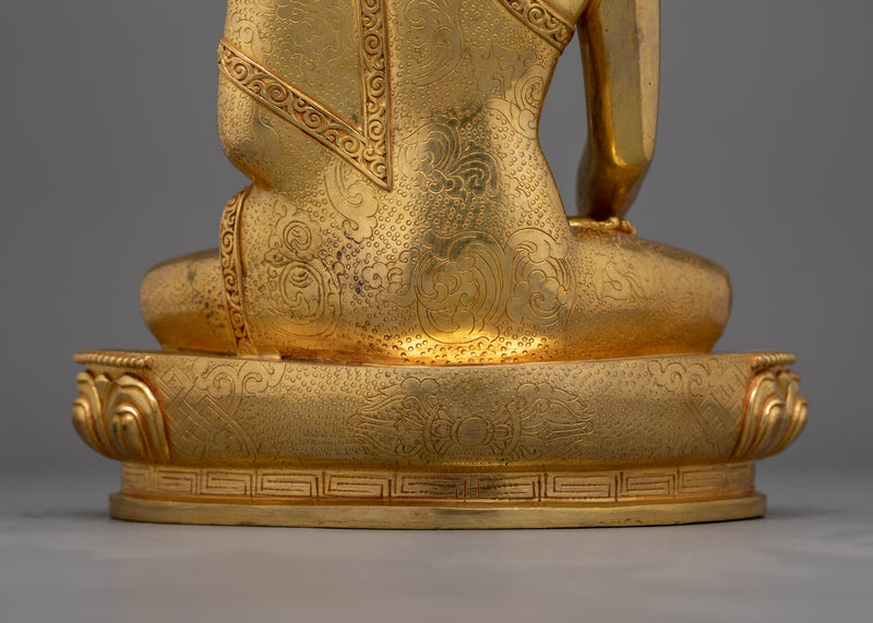 Tibetan Shakyamuni Buddha Zen Statue | Path to Inner Peace and Enlightenment