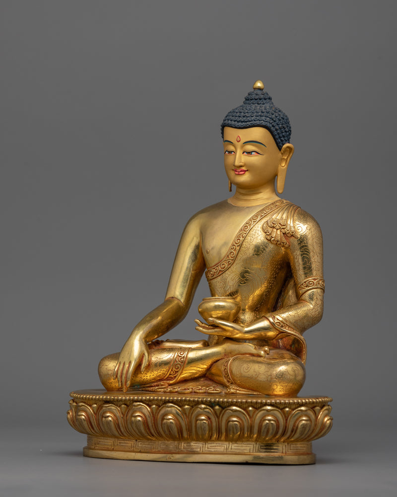 Tibetan Shakyamuni Buddha Zen Statue | Path to Inner Peace and Enlightenment