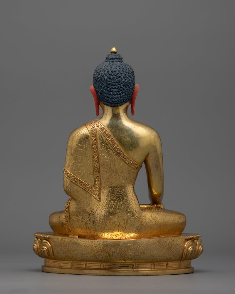 Tibetan Shakyamuni Buddha Zen Statue | Path to Inner Peace and Enlightenment