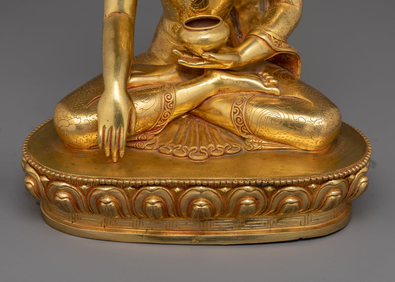 Tibetan Shakyamuni Buddha Zen Statue | Path to Inner Peace and Enlightenment