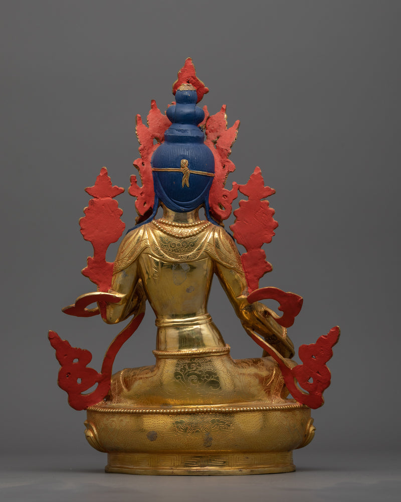 Syamatara Boddhisattva Idol for Buddhist Shrine | Symbol of Compassion and Swift Aid