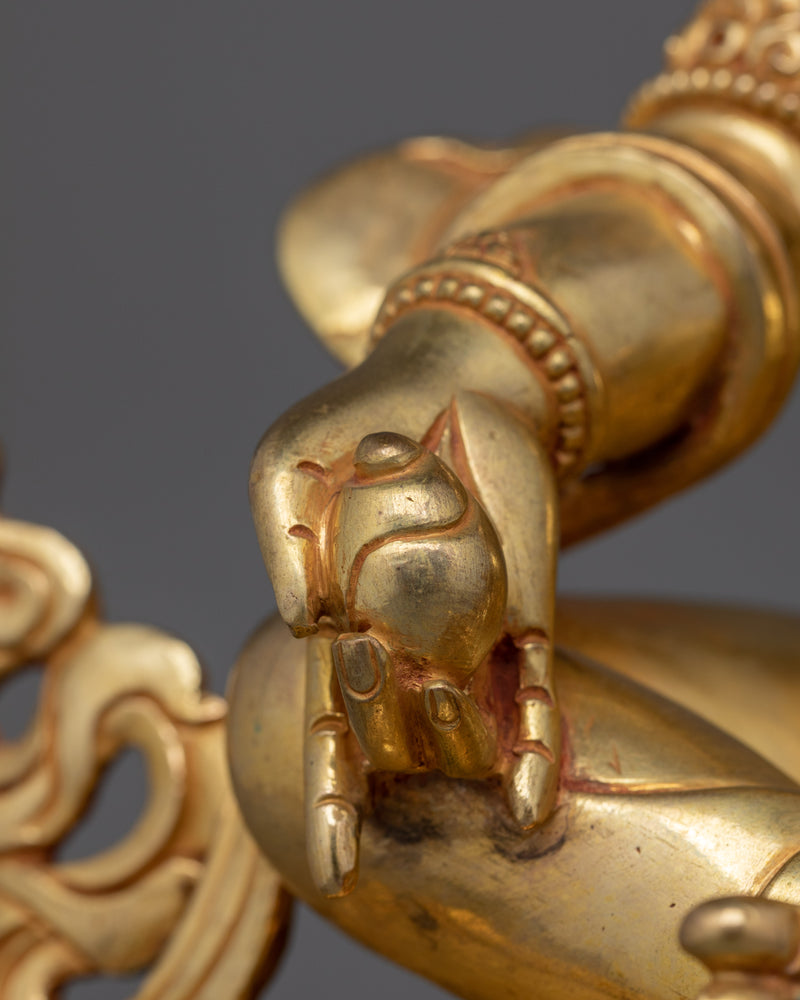 Himalayan Art of Dzambhala A Member of The Jewel Family | Buddhist Sculpture of Wealth Deity