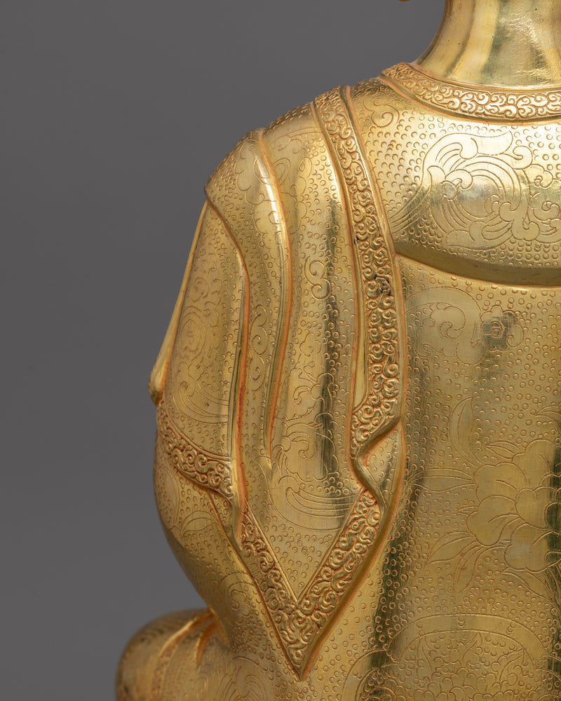 Amitabha Buddha of Eternal Life Sculpture | Buddha of Pure Land Buddhism