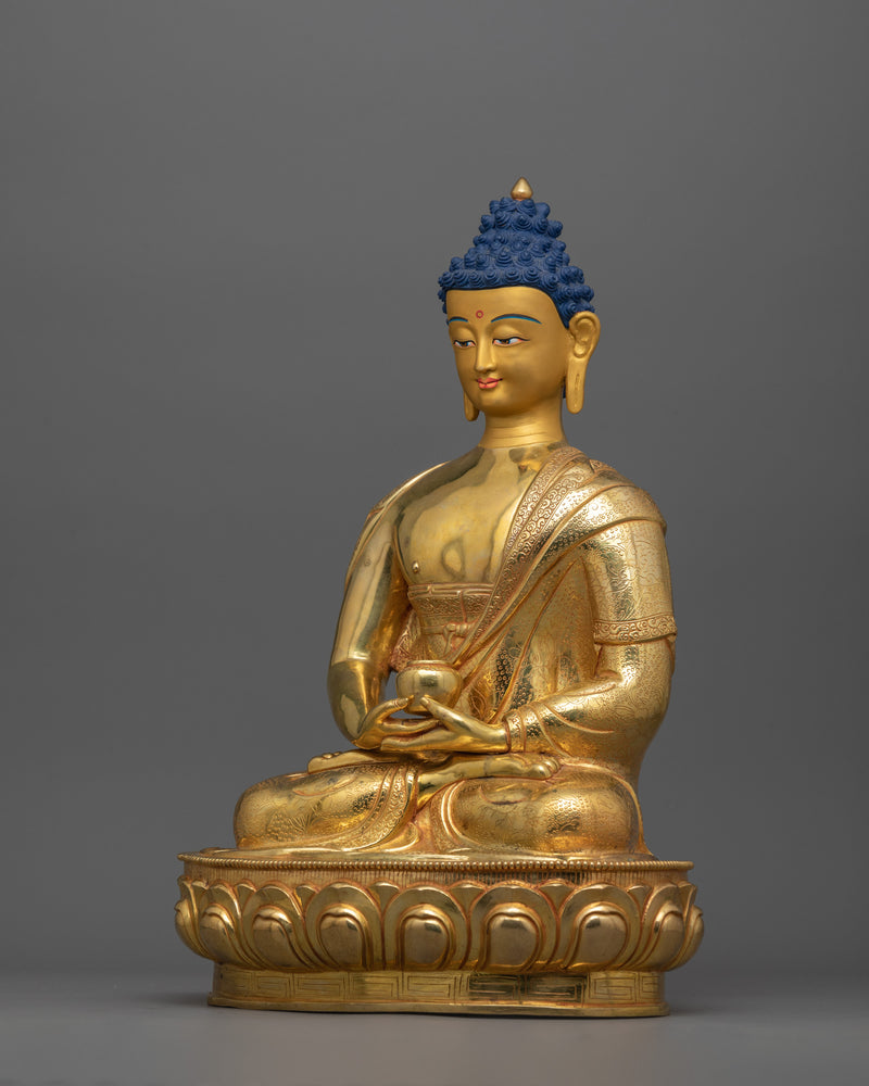 Amitabha Buddha of Eternal Life Sculpture | Buddha of Pure Land Buddhism