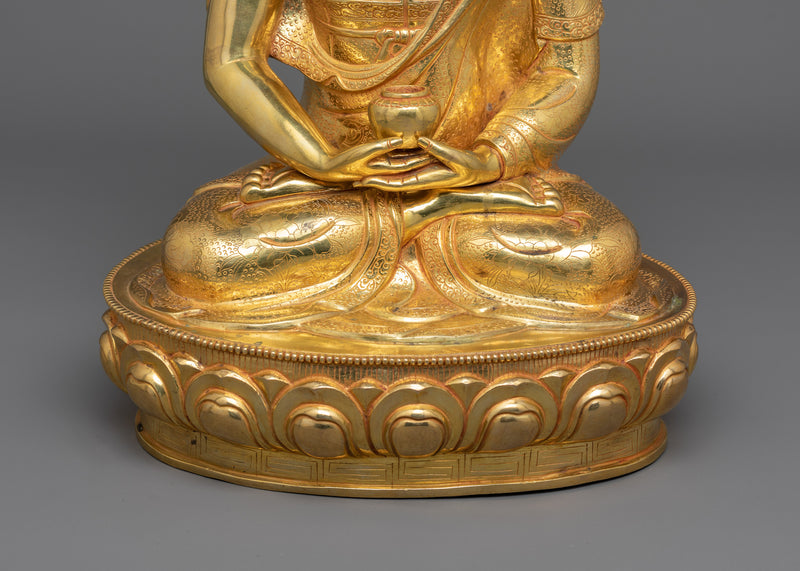 Amitabha Buddha of Eternal Life Sculpture | Buddha of Pure Land Buddhism