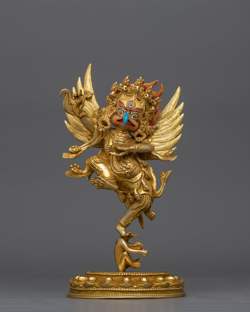 Buddhist Guardian, Garuda Shrine Statue | Symbol of Freedom, Strength, and Speed