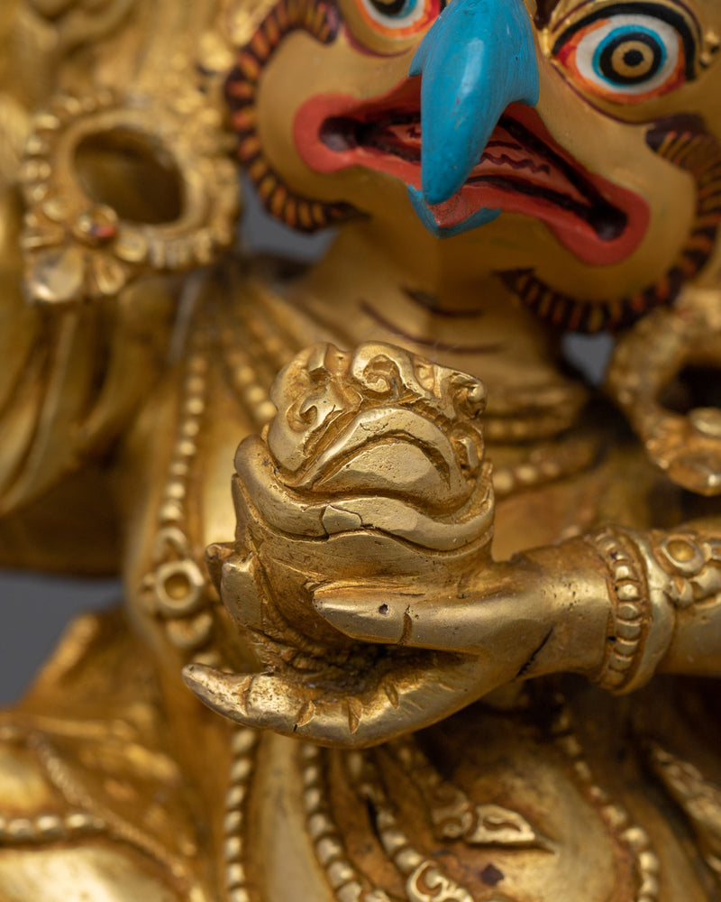 Buddhist Guardian, Garuda Shrine Statue | Symbol of Freedom, Strength, and Speed