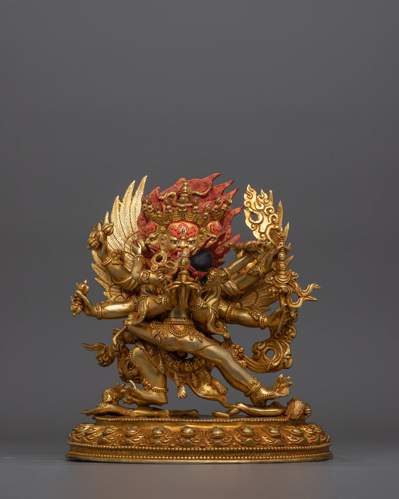 Purification Deity Vajrakilaya Statue Dagger of Compassion | Symbolizing the Unity of Wisdom