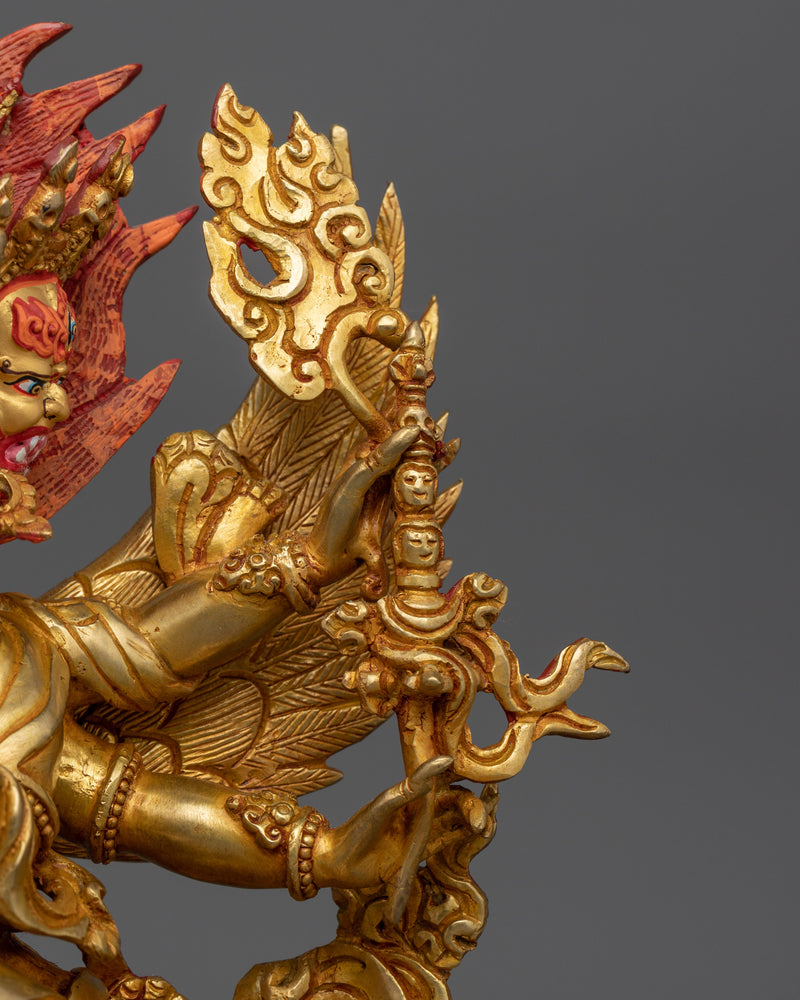 Purification Deity Vajrakilaya Statue Dagger of Compassion | Symbolizing the Unity of Wisdom