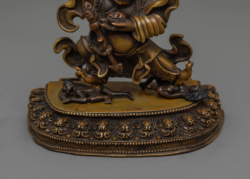 Mahakala Bernagchen Vajra Protector of the Karma Kagyu Lineage | Tibetan Buddhism Sacred Art