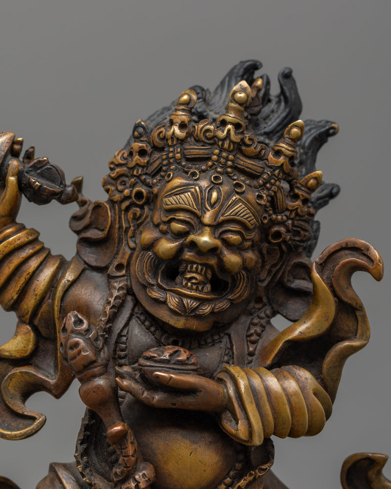 Mahakala Bernagchen Vajra Protector of the Karma Kagyu Lineage | Tibetan Buddhism Sacred Art