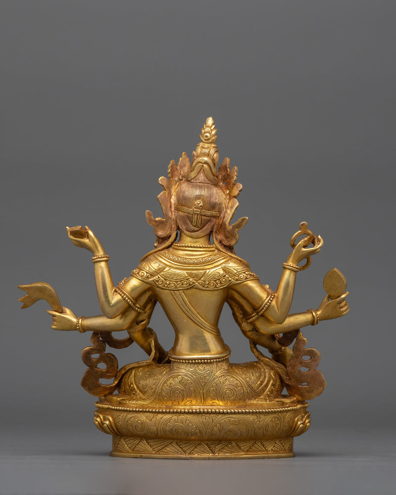 Tibetan Vasudhara Divine Goddess of Wealth and Spiritual Abundance | Symbol of Success