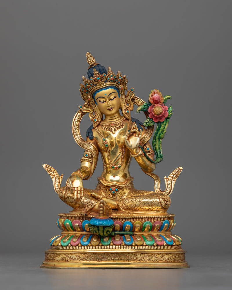 Enlightened 21 Manifestations of Tara Statue Set | Overcoming Fears and Challenges Artwok