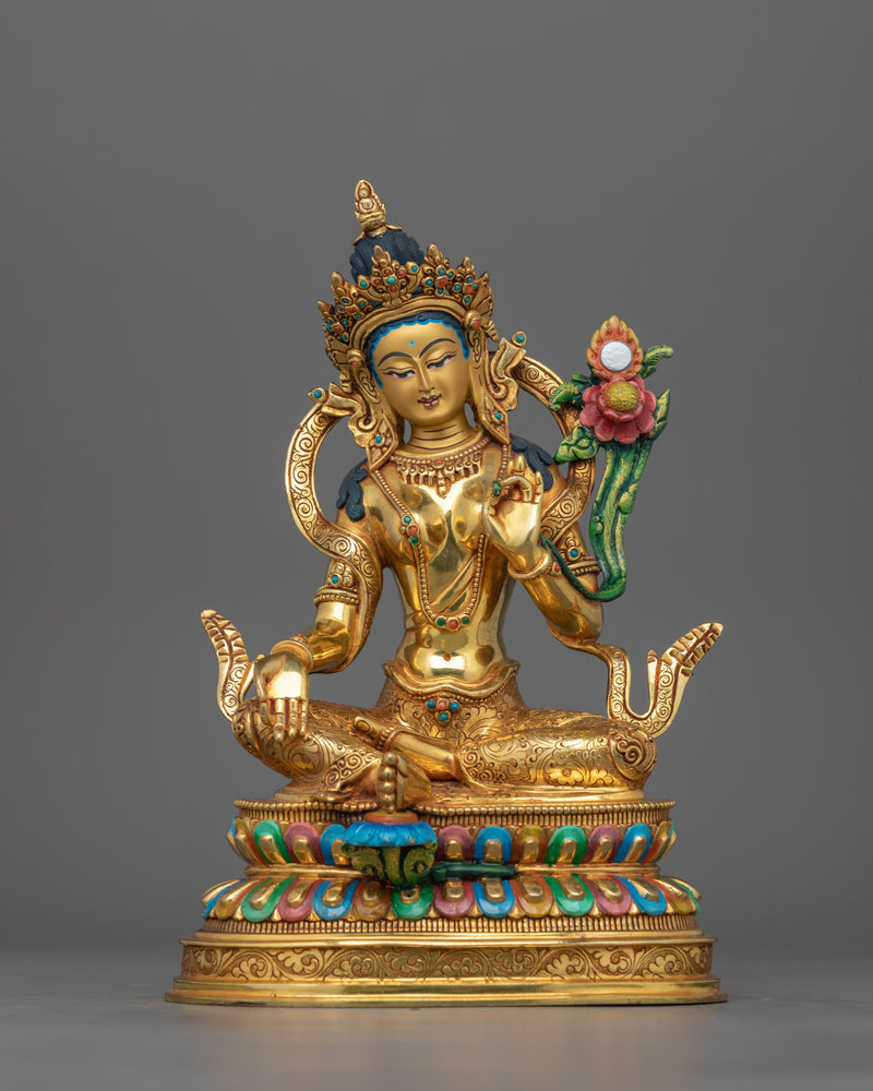 Enlightened 21 Manifestations of Tara Statue Set | Overcoming Fears and Challenges Artwok