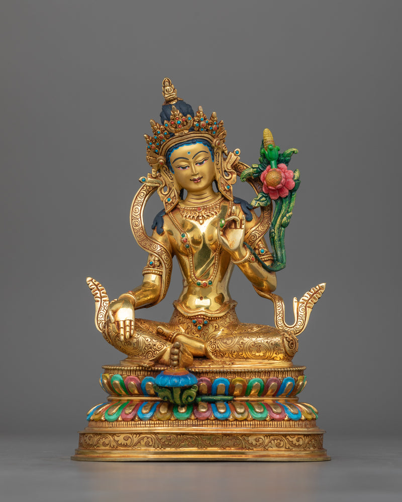 Enlightened 21 Manifestations of Tara Statue Set | Overcoming Fears and Challenges Artwok