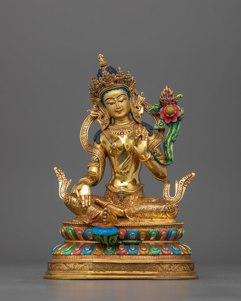 Enlightened 21 Manifestations of Tara Statue Set | Overcoming Fears and Challenges Artwok