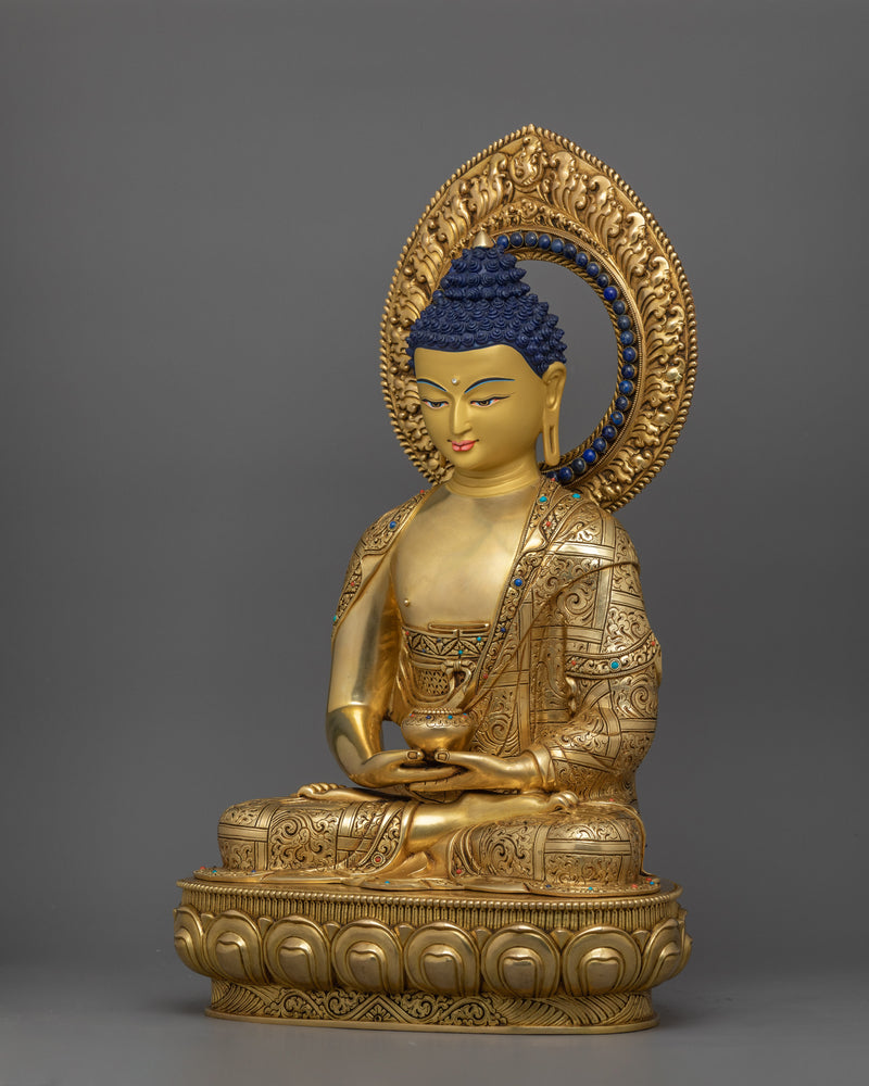 Sacred Amitabha Infinite Light Buddha Statue | Guide to the Pure Land