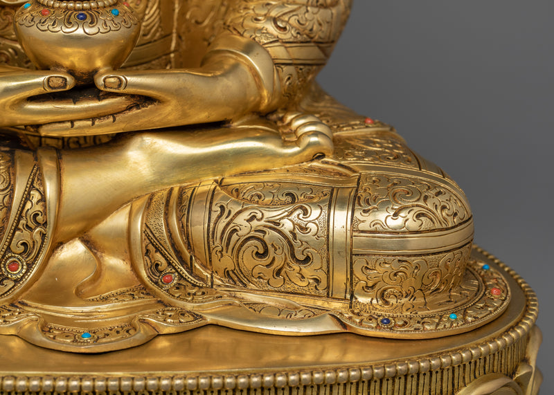 Sacred Amitabha Infinite Light Buddha Statue | Guide to the Pure Land