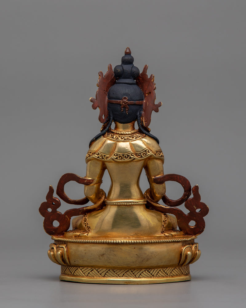 Long-Life Deity Figurine of Buddha Amitayus | The Infinite Life Buddha