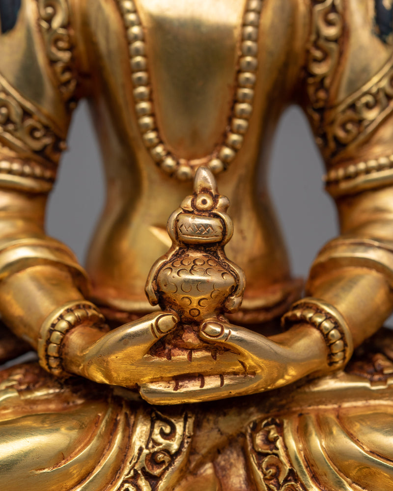 Long-Life Deity Figurine of Buddha Amitayus | The Infinite Life Buddha