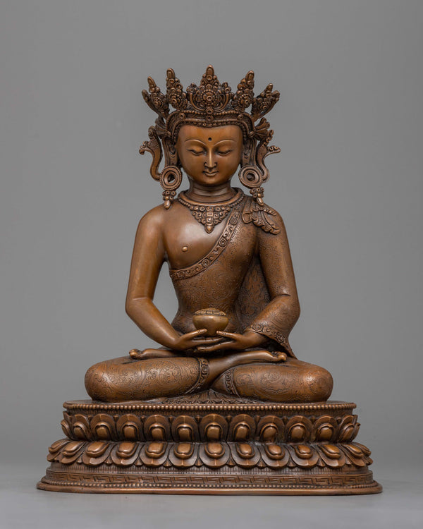 Crown buddha amitabha 