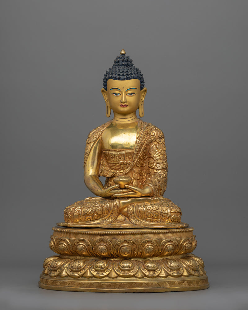 Buddhist Sculpture of Amitabha Buddha