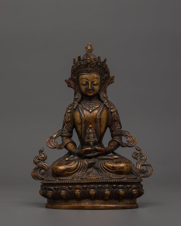 Historical Longevity Deity Amitayus | Made in Nepal