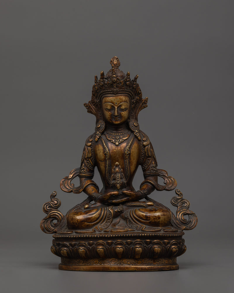 Historical Longevity Deity Amitayus | Made in Nepal