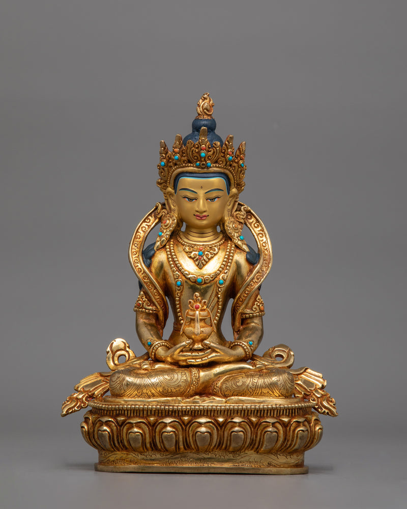 Meditating Deity Amitayus Figurine