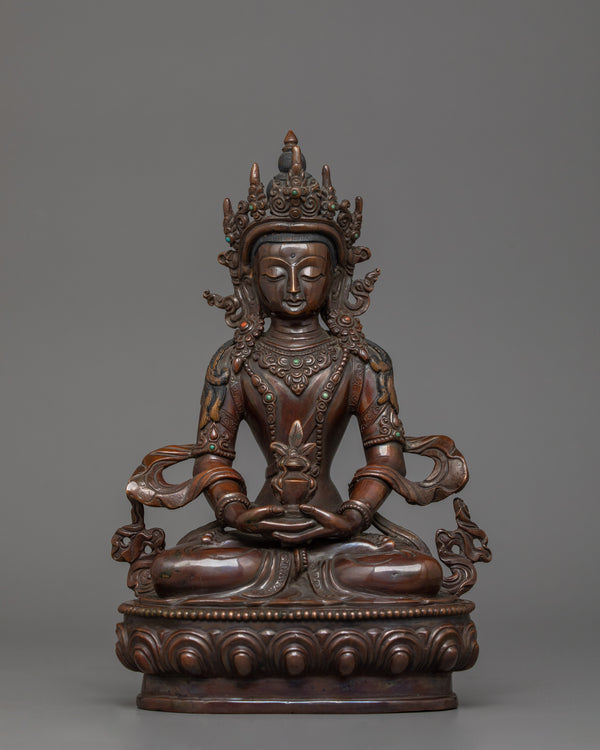 Buddhist Amitayus Deity of Longevity