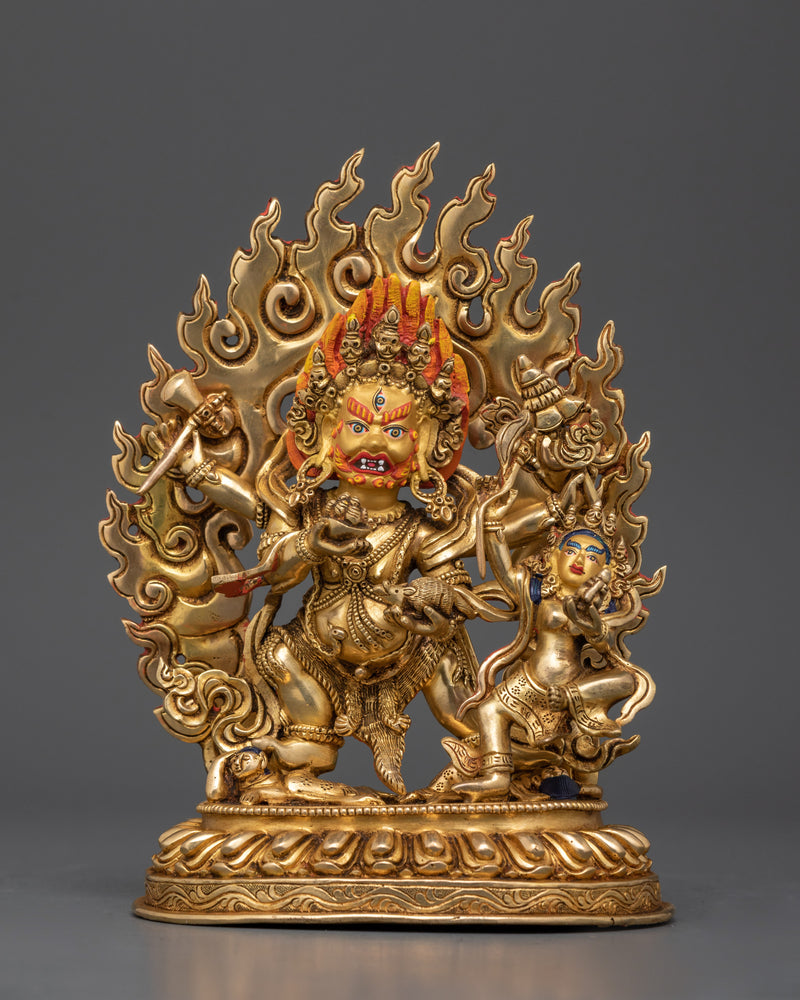 black-dzambhala-precious-golden-deity