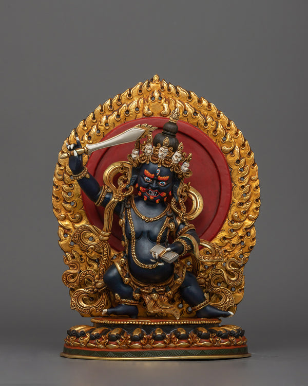 wrathful-black-manjushri-sculpture