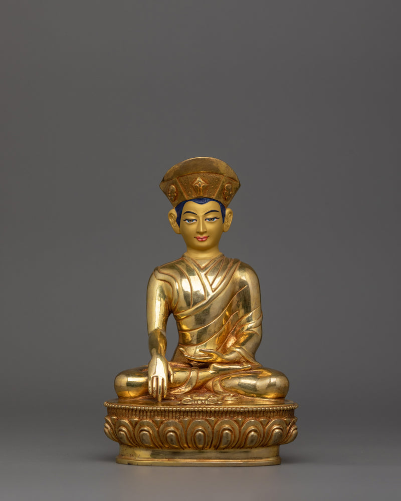 Gold Gilded Buddhist Master