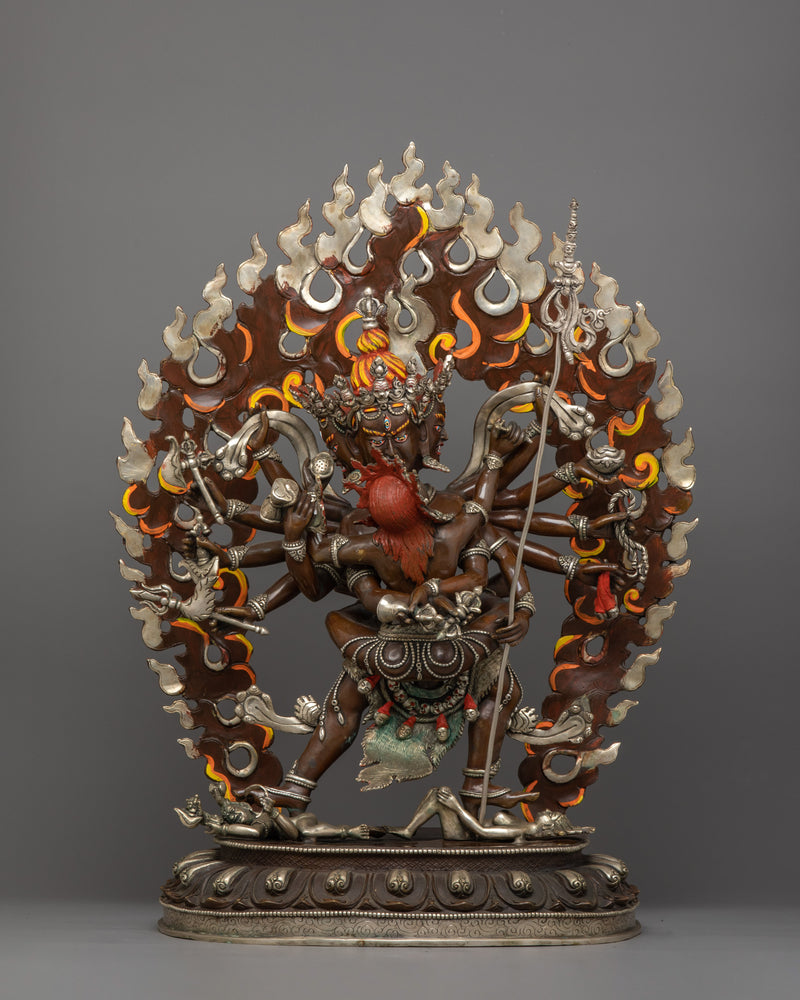 Handcrafted Chakrasamvara Statue