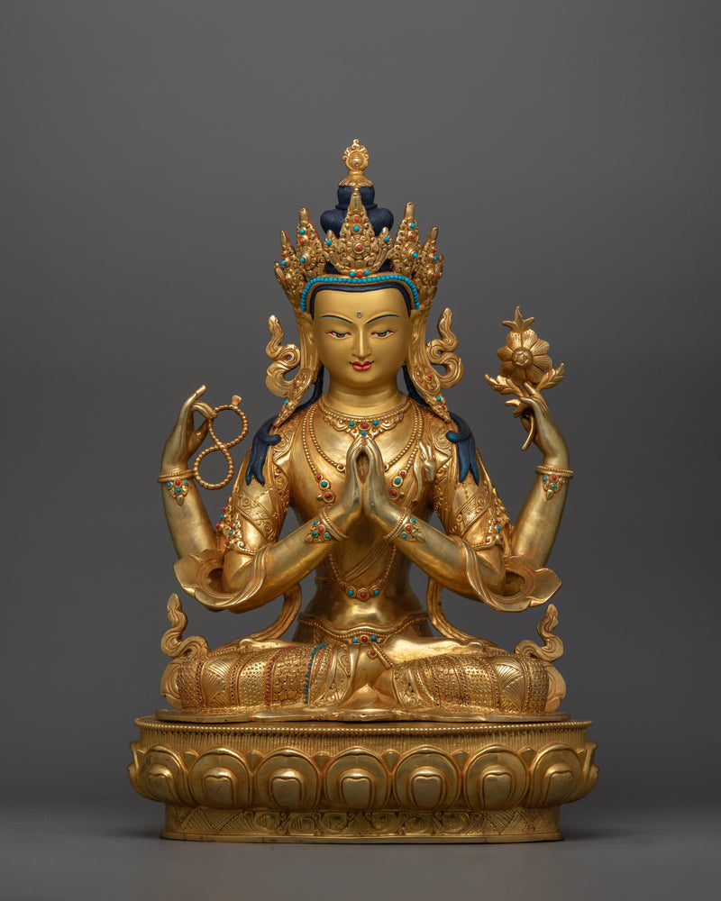 buddhist-chenrezig-statue