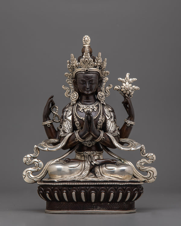 Chenrezig Tibetan Bodhisattva Statue