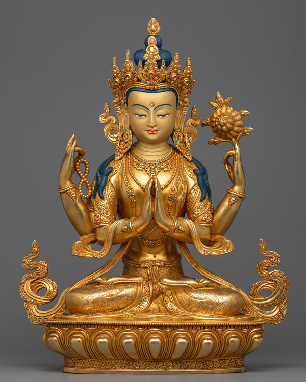 chenrezig kwan-yin guanyin buddha statue 