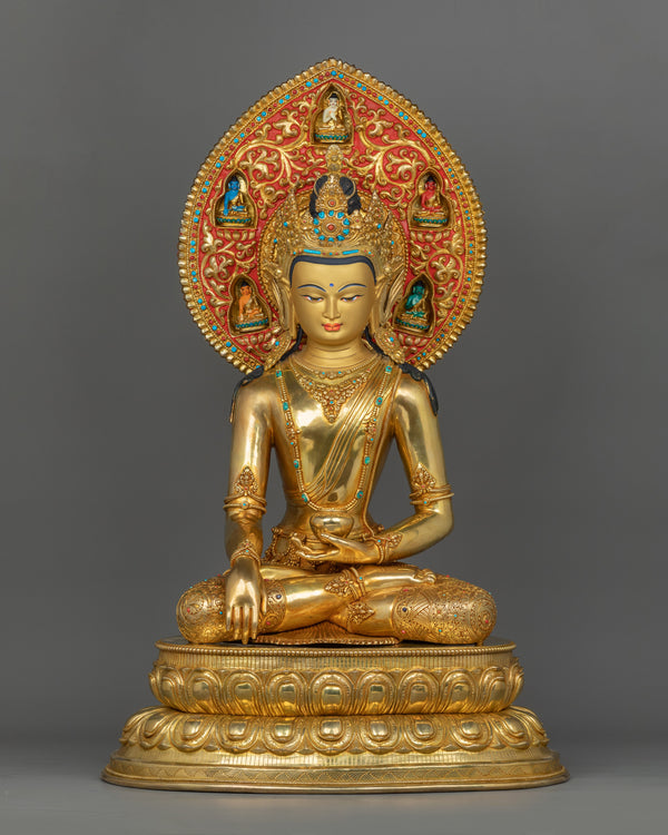 enlightened-buddha-with-crown