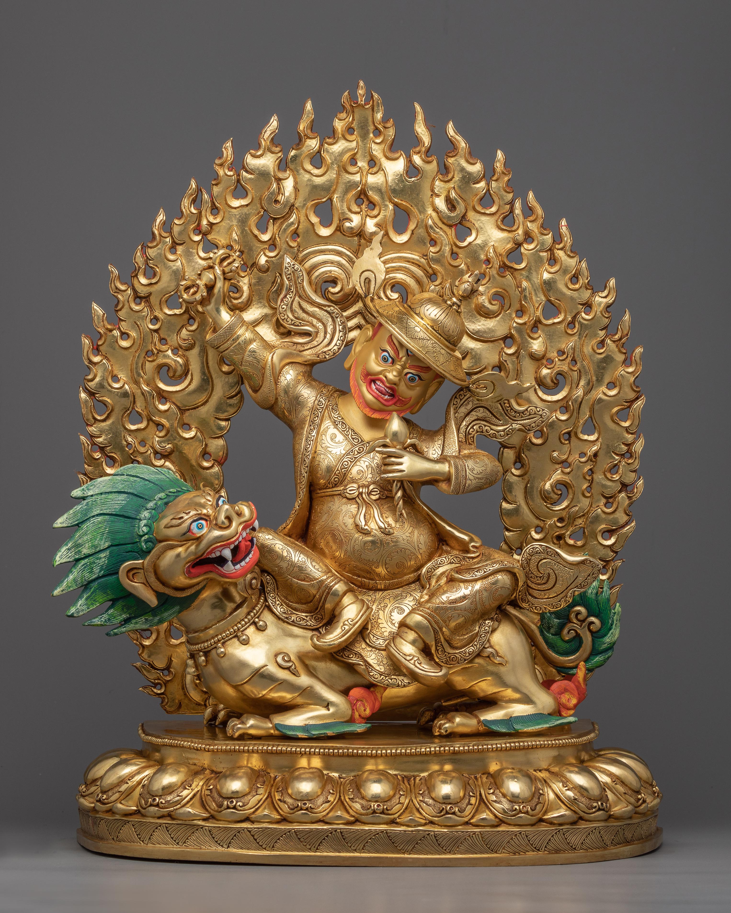 Premium Dorje Legpa Statue | Experience Spiritual Protection