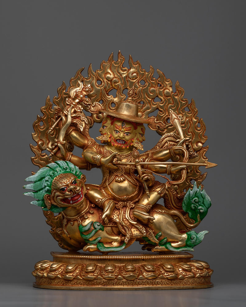 Dorje Legpa Worldly Protector Statue 