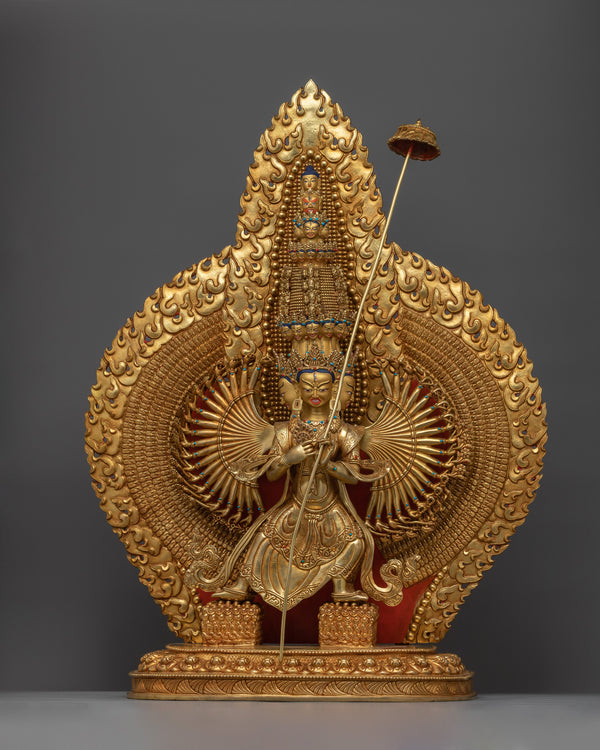 tibetan-sitatapatra-statue