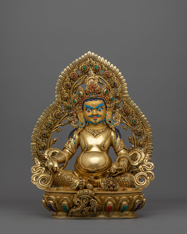 Himalayan Wealth Deity Dzambhala Statue